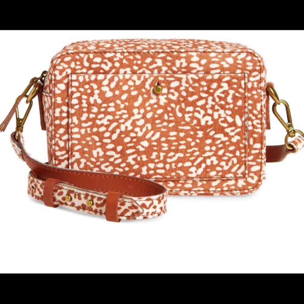 Madewell Transport Bag: Animal Spot Calf Hair